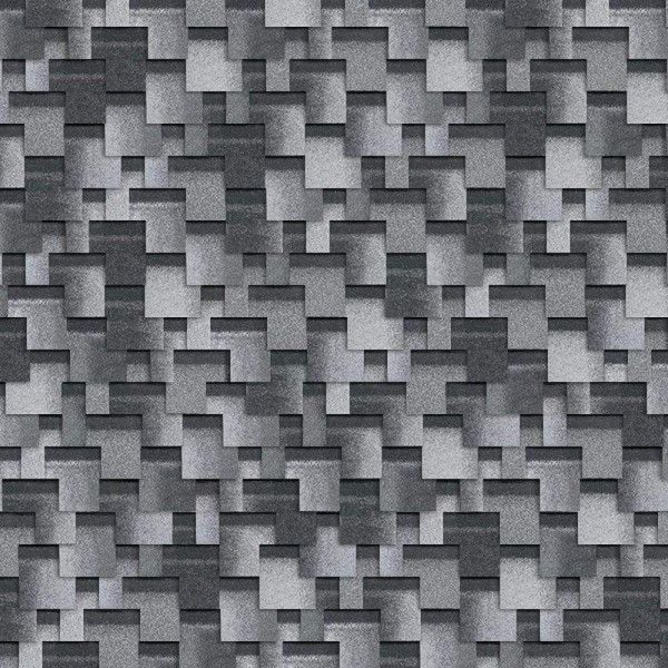 Гибкая битумная черепица Shinglas Ультра Фокстрот, неро